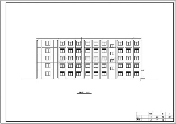 土木工程毕业设计_【5层】6500平米五层旅馆毕业设计（结构计算书、工程量清单、施组、CAD图纸、施工进度表）-图二