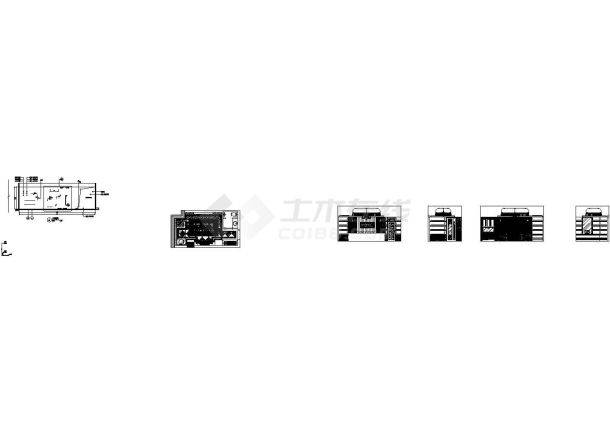 [成都]某酒店豪华KTV包房装修设计图（含效果）-图二