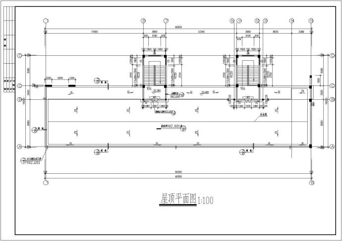 某六层混凝土框架结构教学楼建筑结构施工图_图1