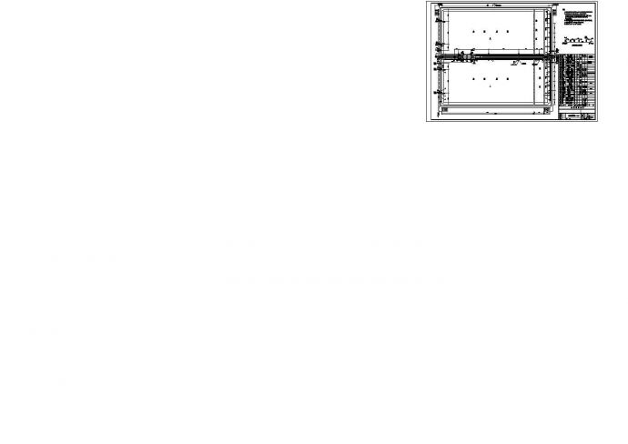 某水厂污水处理设计图cad图纸_图1