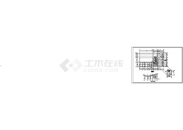 重庆市某小区1.8万平米26层框架结构住宅楼建筑设计CAD图纸（含机房层）-图一
