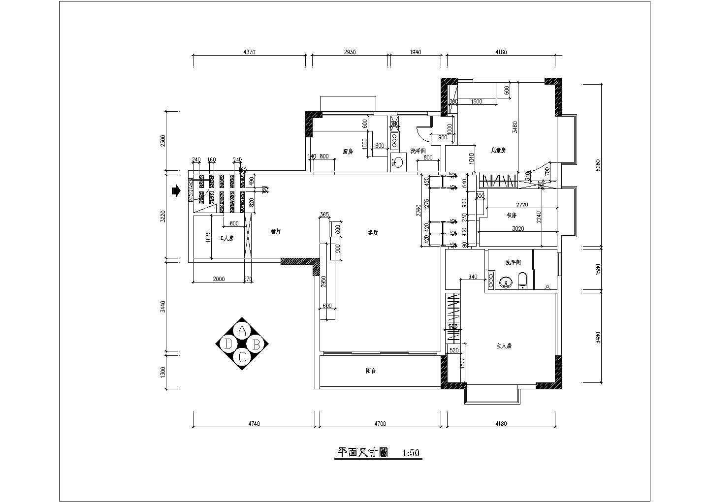 样板间整套装潢设计图