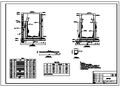 [湖南]某小(二)型水库竖井除险加固工程施工cad图纸-图二