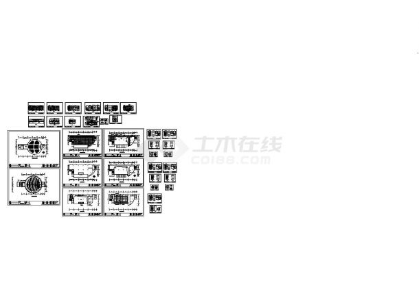 [新疆]某公司博士后流动站设计图纸-图一