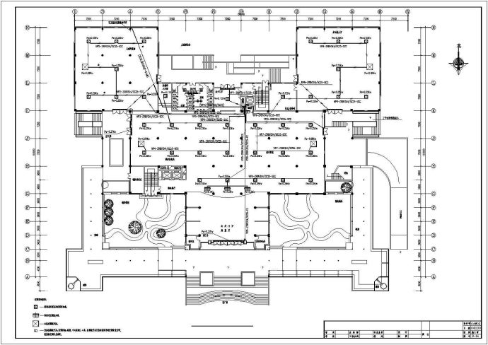 某11275M2五层图书馆电气施工全套图纸_图1