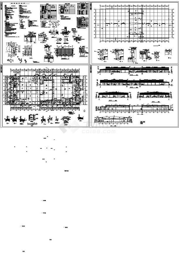 冷库建筑图纸-dwg cad施工图设计-图一