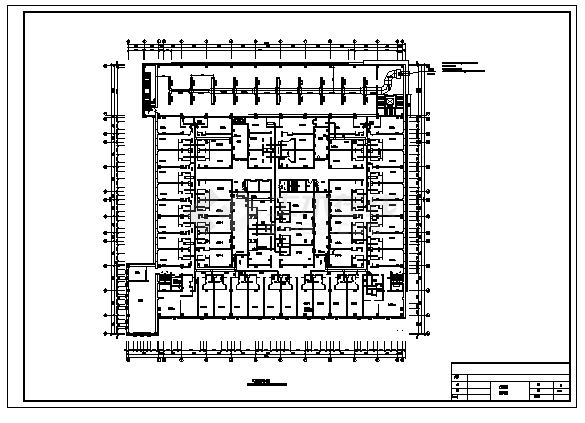 土木工程毕业设计_某市某三层大酒店中央空调系统设计cad图(含毕业设计，共九张)-图二