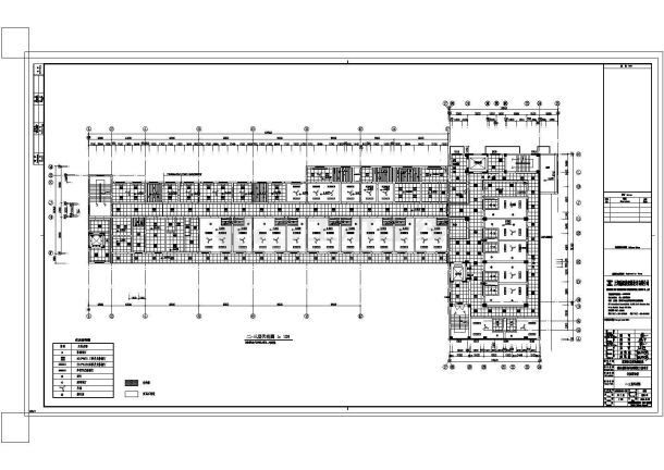 传染病医院住院楼给排水施工图-图二