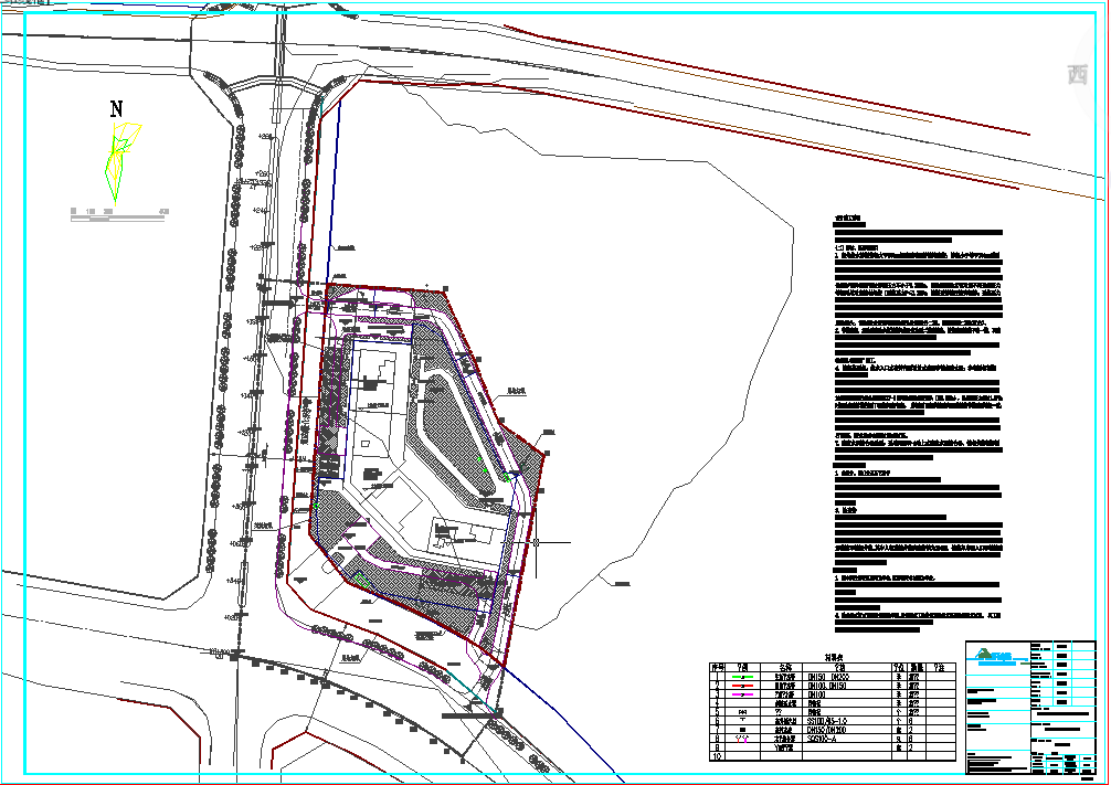 [贵州]研发中心地下室给排水施工图2020