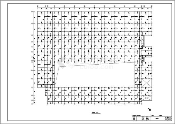 某4层图书馆全套设计 (10000多平，含计算书、建筑图，结构图、施工组织设计)-图二