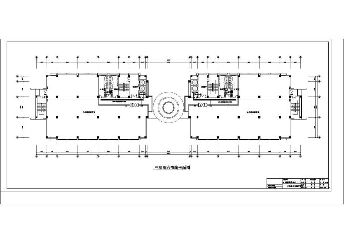 某9层图书馆信息中心消防施工CAD图纸设计（长102.8米 宽约50米 ）_图1