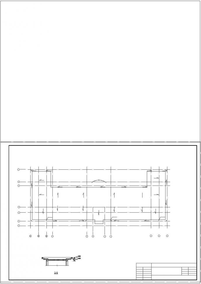 土木工程毕业设计_[学士]某六层框架医院综合楼毕业设计(含计算书、建筑结构cad设计图)_图1
