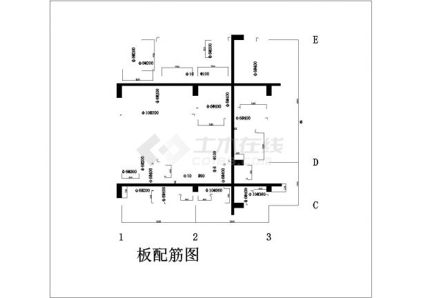 土木工程毕业设计_[学士]某七层旅馆建筑结构毕业设计图纸-图二