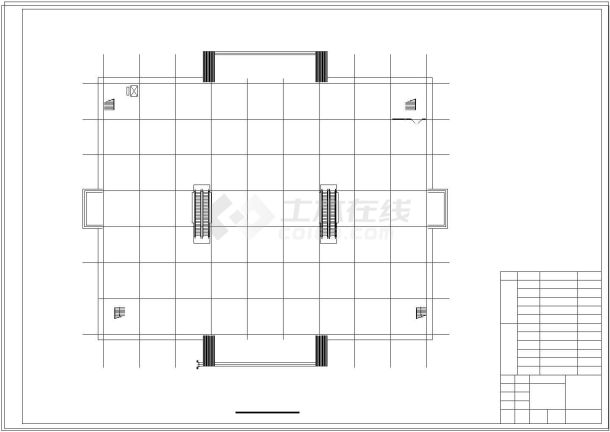 土木工程毕业设计_[学士]某商场毕业设计（建筑、结构设计图）-图二