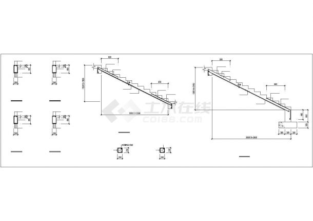 土木工程毕业设计_[学士]某五层框架教学楼结构毕业设计图纸-图二