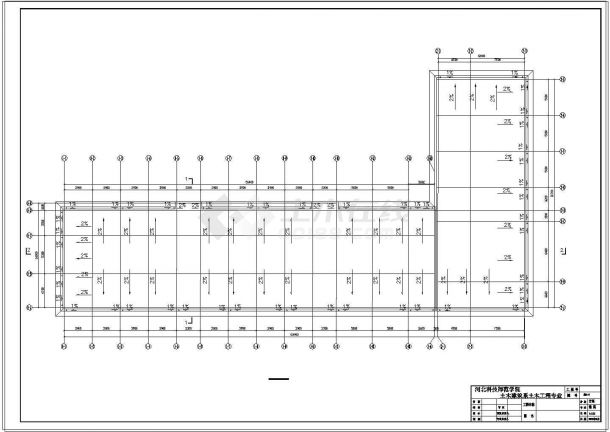 土木工程毕业设计_[学士]某五层自助宾馆毕业设计(含计算书、建筑结构设计图)-图二