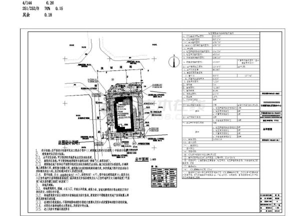 6层公共配套社区居委会养老健身建筑结构水暖电设计施工图-图二