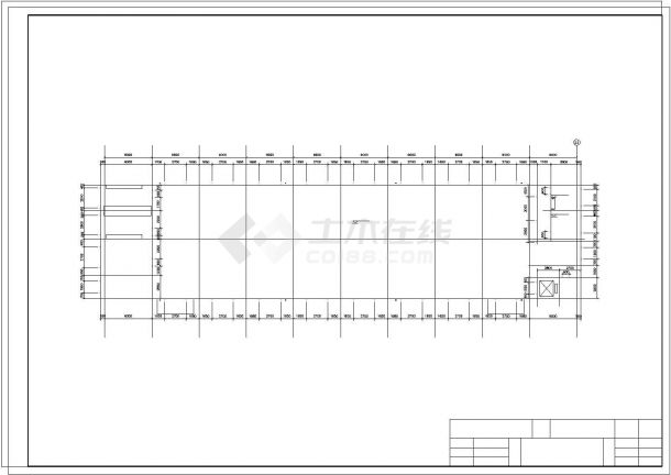 土木工程毕业设计_[学士]四层钢网架结构生产车间毕业设计（含建筑结构图、计算书）-图二