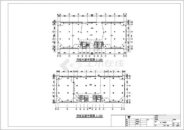 [施工图][陕西]大学图书馆装饰改造工程强弱电施工图.共三十一张-图一
