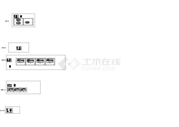 [湖南]实验中学改造工程电气施工图-图一