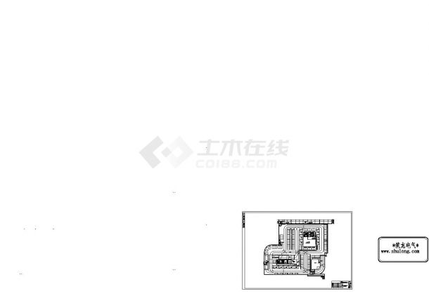 北京某公寓弱电智能化电气cad图纸设计-图二