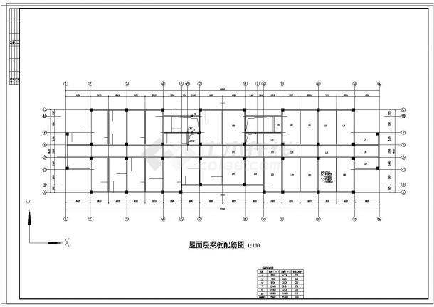 土木工程毕业设计_办公楼设计_[学士]五层框架结构办公楼毕业设计（含建筑结构图计算书）-图一