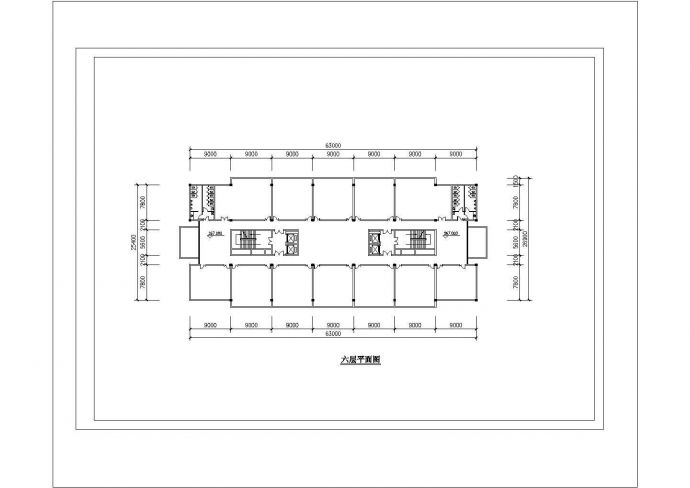 某高校图书馆建筑设计方案图纸(CAD，17张图纸)_图1