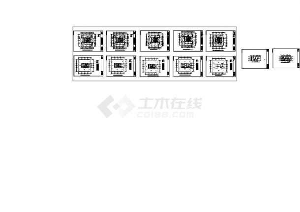 重庆某大厦消防报警设计-图一