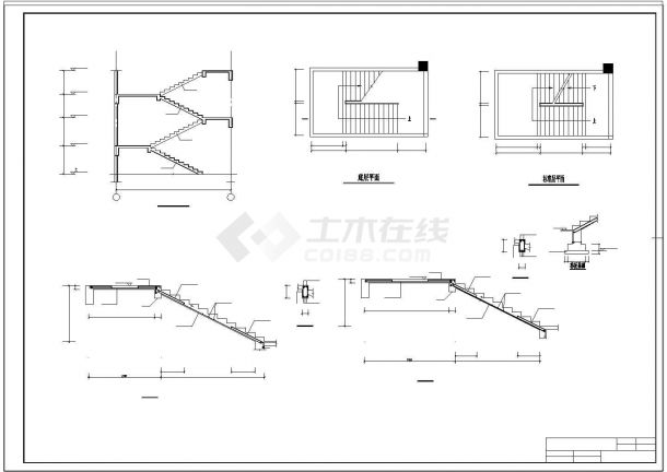 土木工程毕业设计_办公楼设计_[学士]郑州市某商业办公楼毕业设计(含计算书、建筑结构cad设计图)-图一