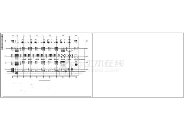 办公楼设计_【3层】2677.9平+连云港渔业公司办公楼施工组织设计（含建筑结构cad图，横道图，施工平面布置图）-图一