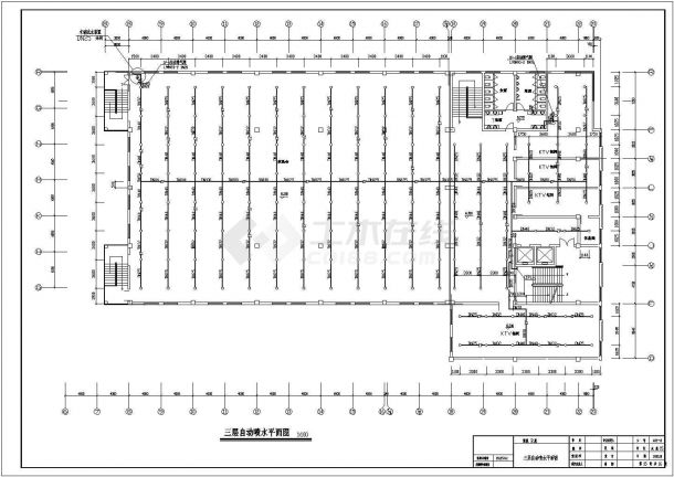 某地区五层商城综合楼给排水消防完整设计施工详细方案CAD图纸-图一