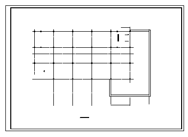 土木工程毕业设计_某三层中型商场大楼全套建施cad图(含计算书，毕业设计)_图1