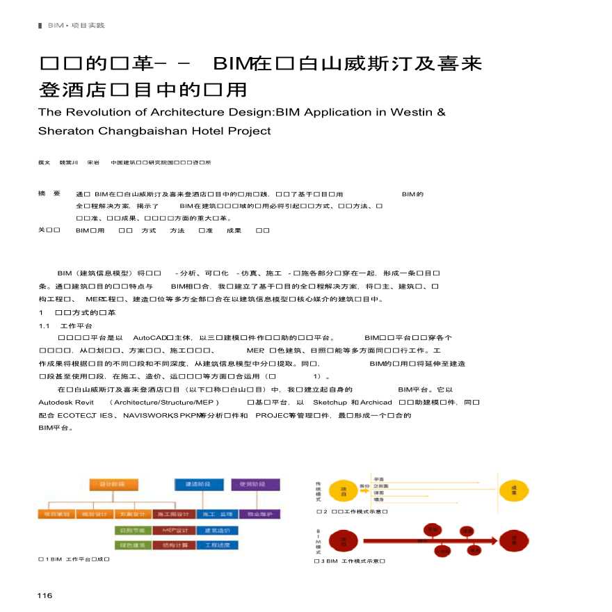 设计的变革——BIM在长白山威斯汀及喜来-图一