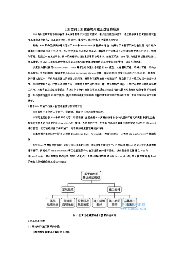 BIM案例BIM在基坑开挖全过程的应用-图一