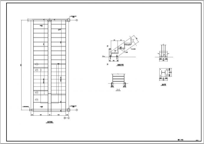 厂房设计_某钢结构多层工业厂房设计cad全套结构施工图纸（含设计说明）_图1