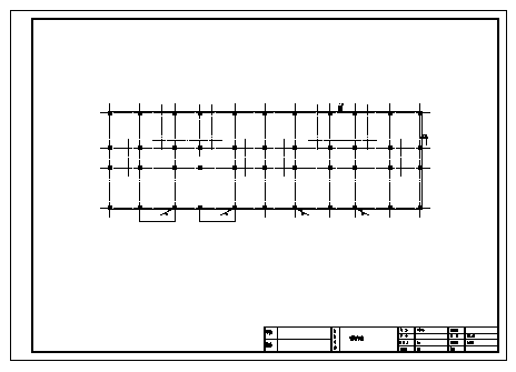 土木工程毕业设计_2000平米某五层框架结构住宅楼建施cad图(含计算书，毕业设计_-图一