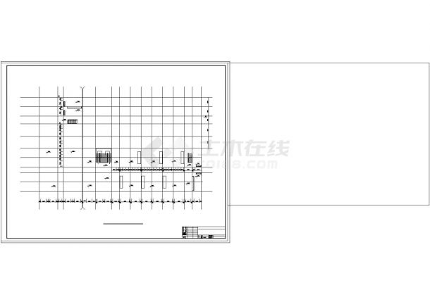 土木工程毕业设计_3965平米，三层框架教学楼毕业设计（计算书、施组、工程量计算、建筑、结构cad图）-图二