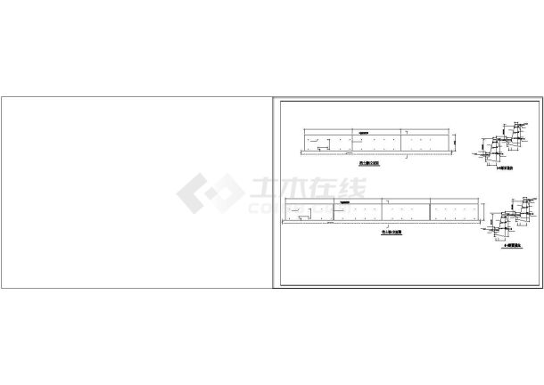 某工程毛石挡土墙结构cad施工图纸-图二