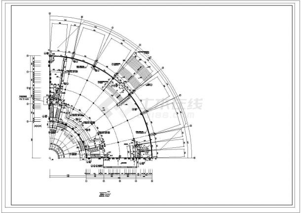 【3层】3804.3平米三层框架办公楼工程预算书（含全套CAD图）-图一