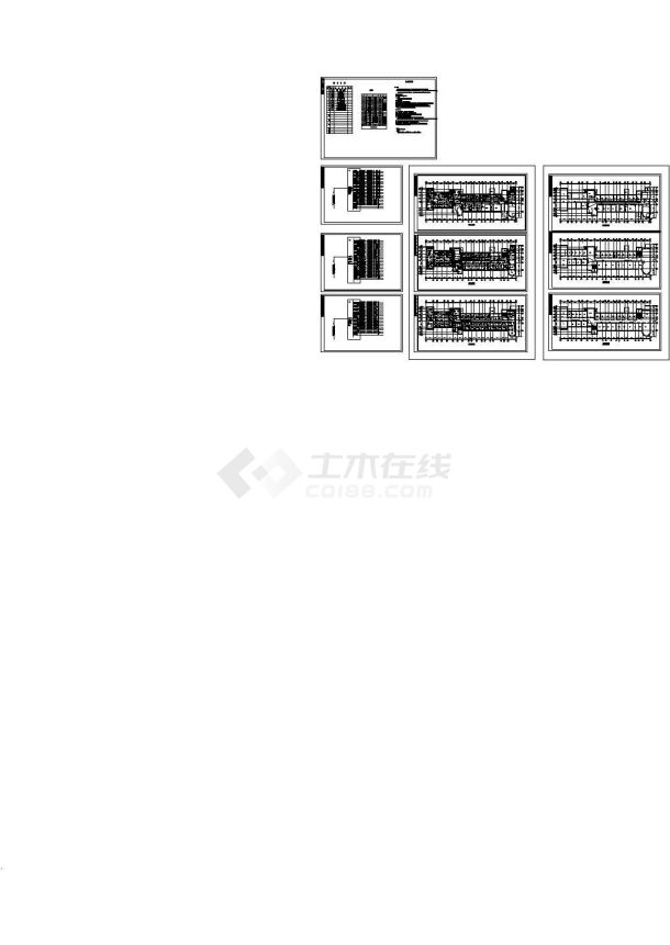 3层医院住院楼改造工程电气施工图（含设计说明）-图一