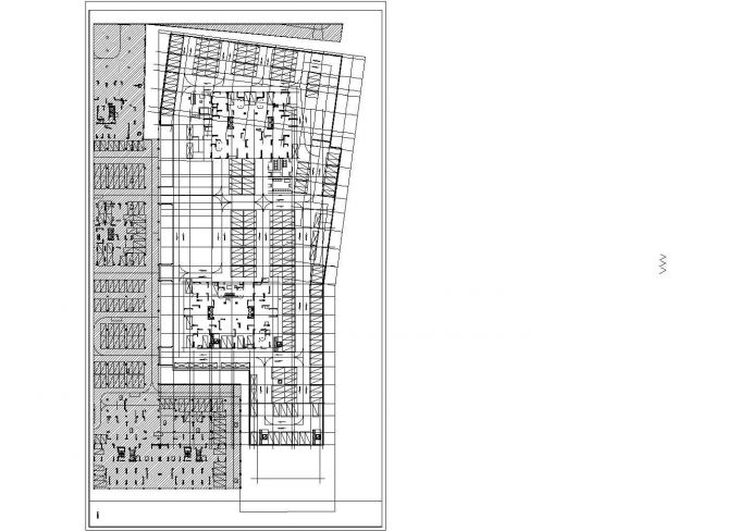 西南地区某两层地下室建筑、结构全套图纸（附抗浮锚杆计算表格）_图1