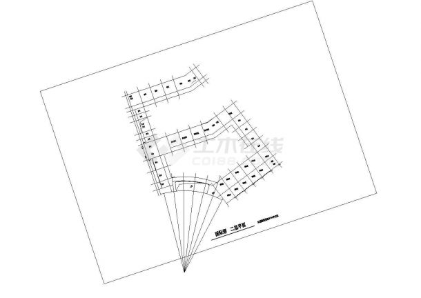 郑州某私立中学3层国际部教学楼全套建筑设计CAD图纸-图一