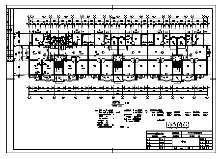 土木工程毕业设计_3000平米某六层置业公司宿舍楼建筑设计cad图(含计算书，毕业设计)-图二