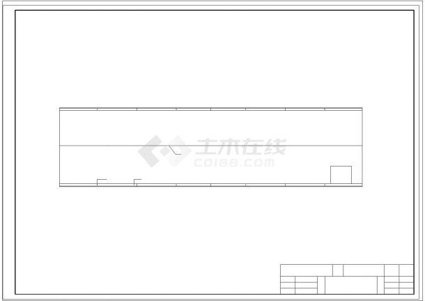 土木工程毕业设计_3500平米，四层框架生产车间毕业设计（计算书、建筑、结构cad图）-图二