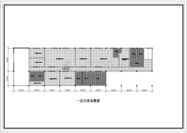天津某地火车站全套装修施工设计cad图(含天花布置图)-图一