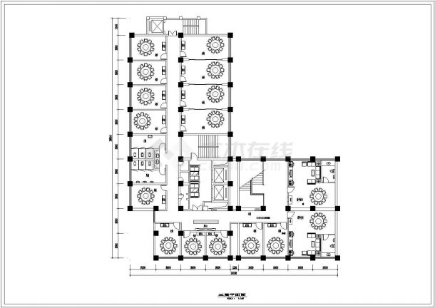 【上海】某多层星级酒店全套装修方案图(含插座布置图)-图二
