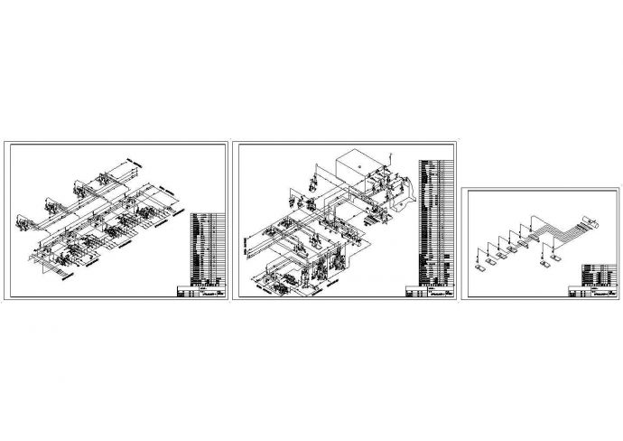 大型冷库氨压缩机房氨系统图图纸_图1