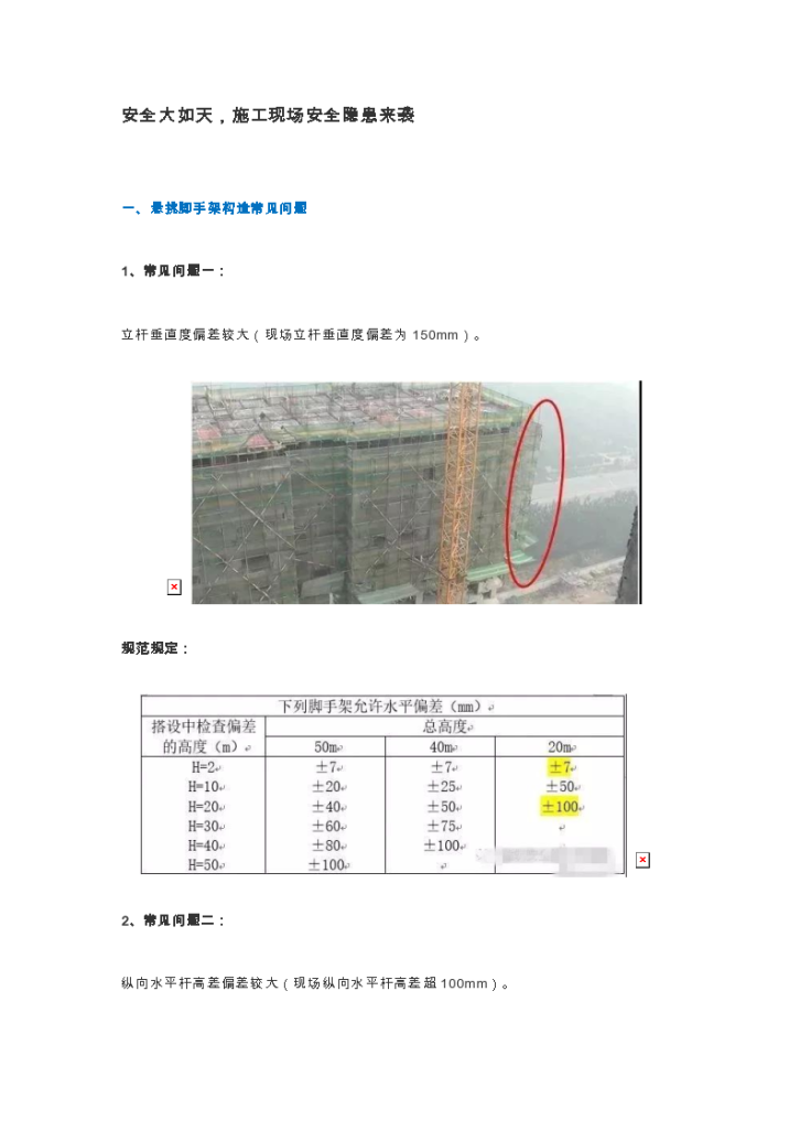 安全隐患图片及隐患整改图片-图一