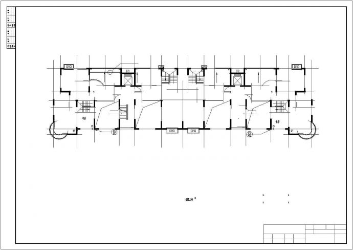 【11层】板式住宅楼施工套图（含效果图）cad图纸_图1