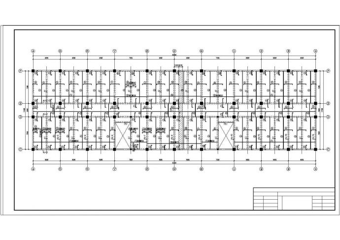 土木工程毕业设计_6层框架凹字形教学楼毕业设计（计算文件、部分建筑、结构cad图）_图1
